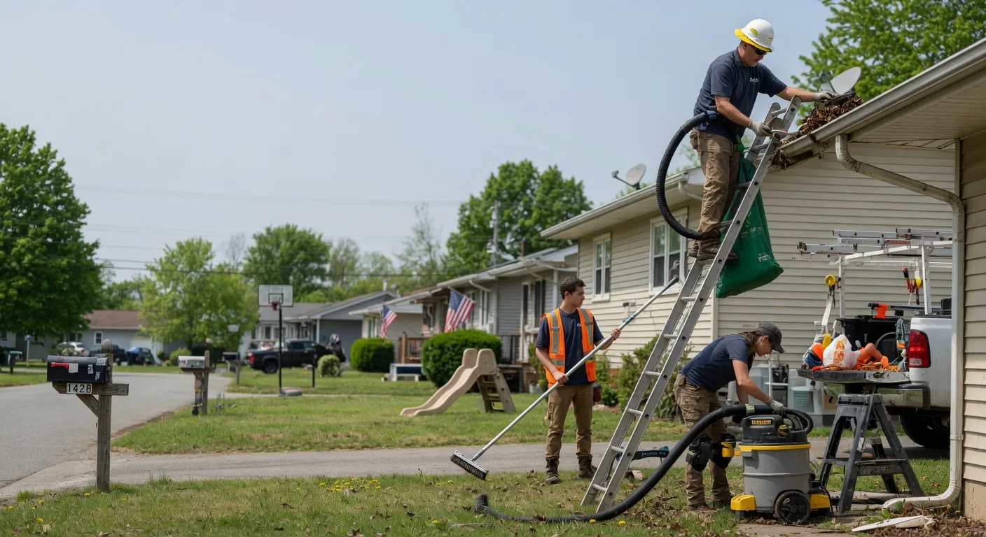 Gutter Installation in Saint Anne, IL near me